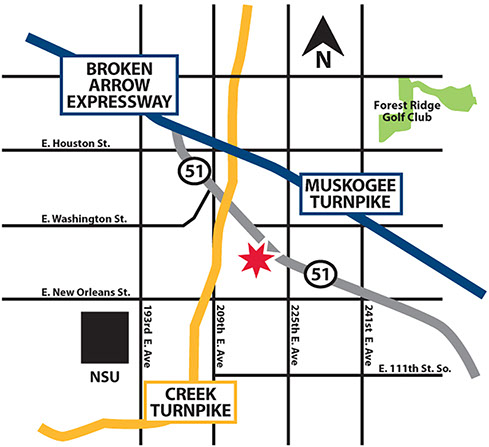 Map and directions to CoachPort RV Storage Facility